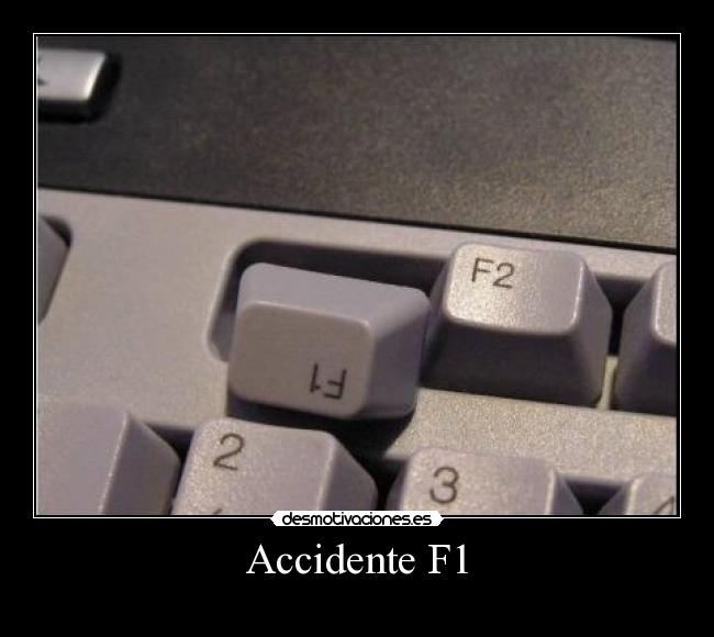 Accidente F1 - 