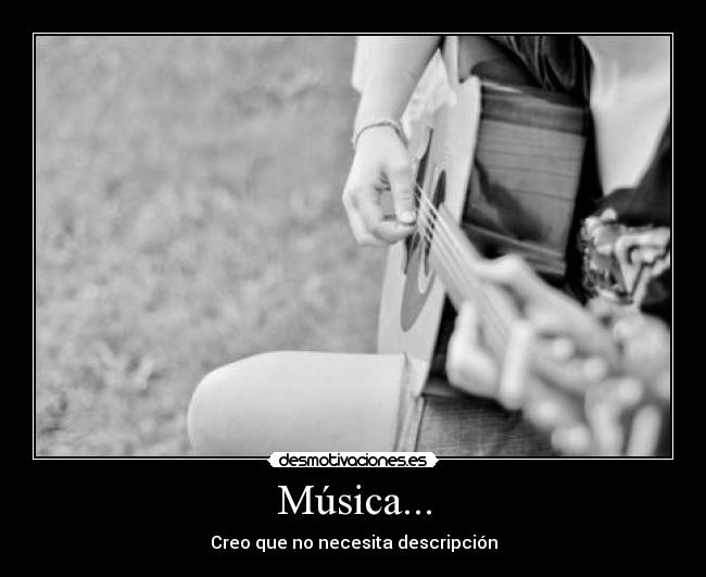 Música... - 