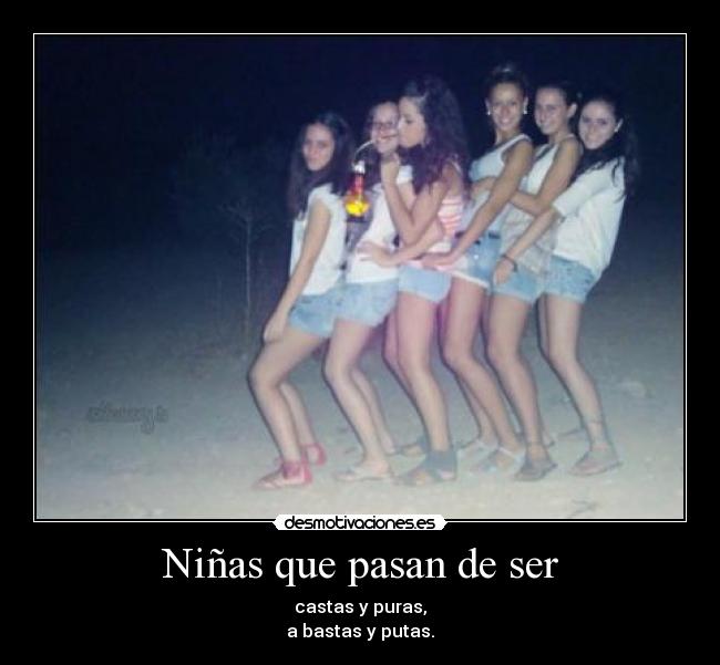 Niñas que pasan de ser - 