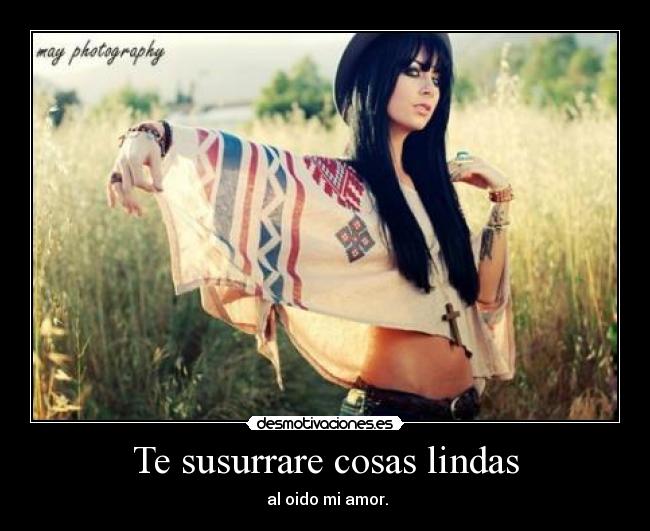 Te susurrare cosas lindas - 