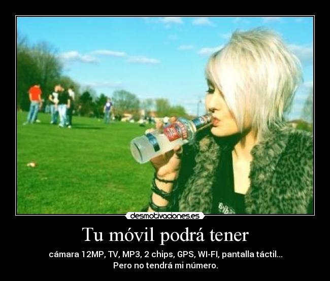 Tu móvil podrá tener - 
