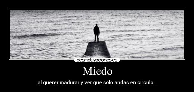 carteles miedo pmv123456789 desmotivaciones