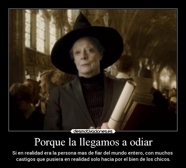 Porque la llegamos a odiar - 