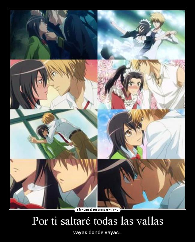 Por ti saltaré todas las vallas -