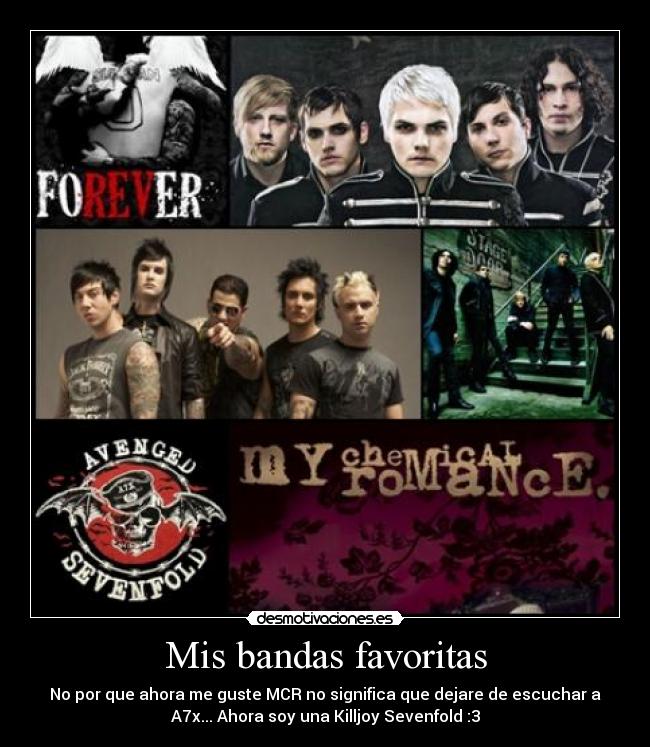 Mis bandas favoritas -