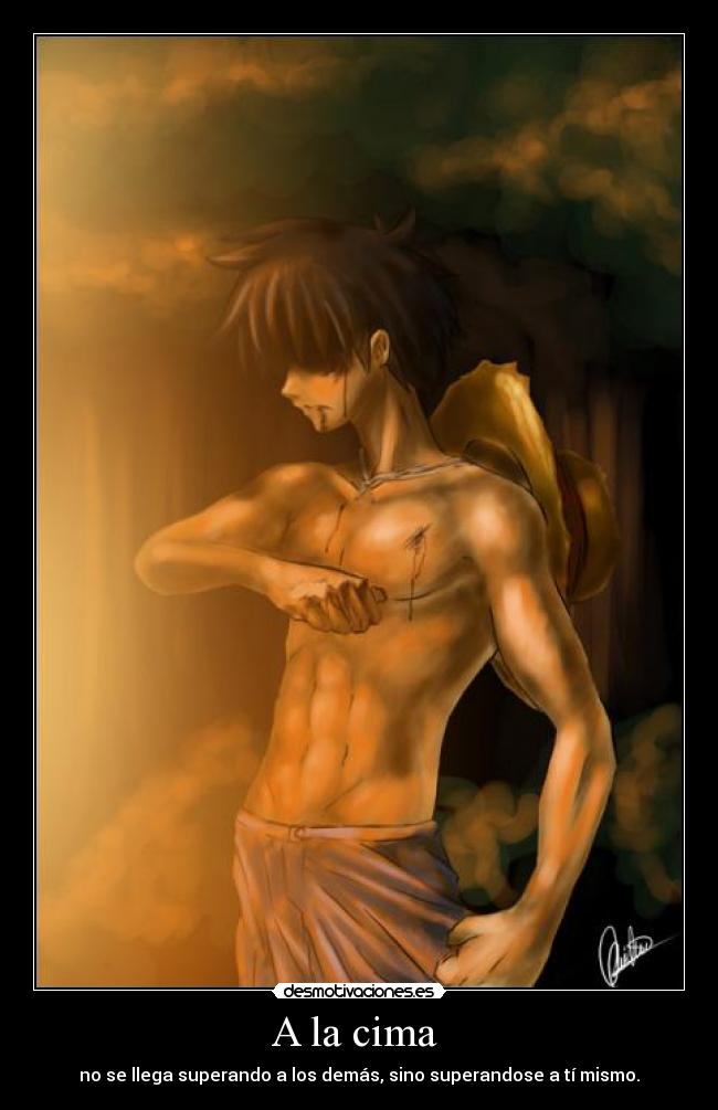 A la cima -