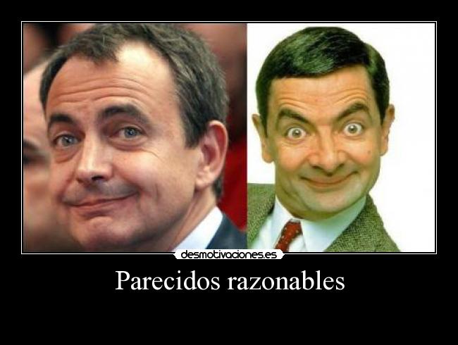 Parecidos razonables - 