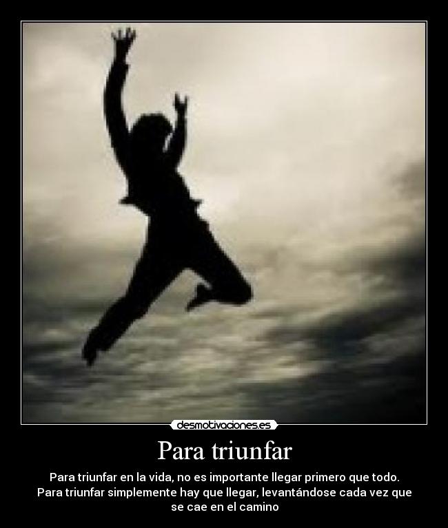 Para triunfar - 