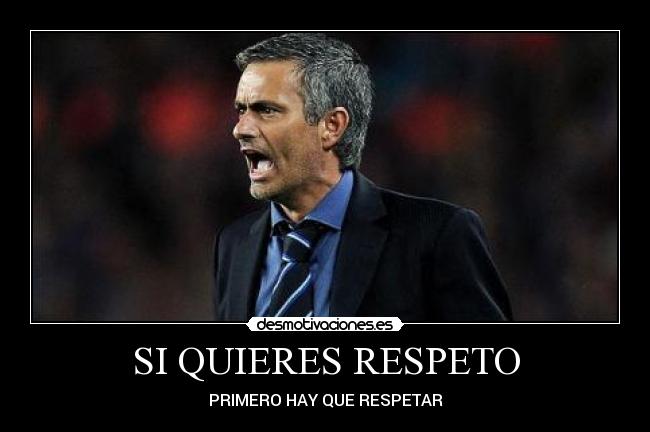 SI QUIERES RESPETO - 