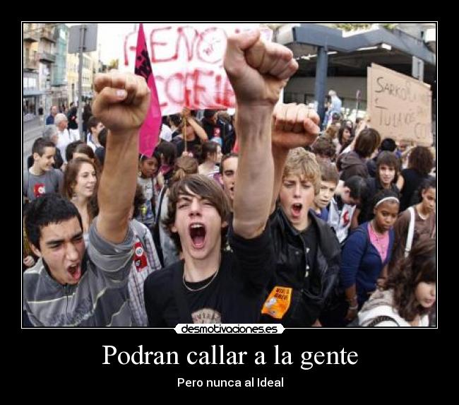 Podran callar a la gente - 