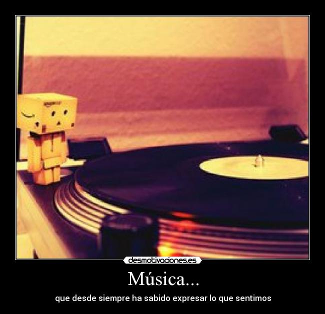 Música... - 