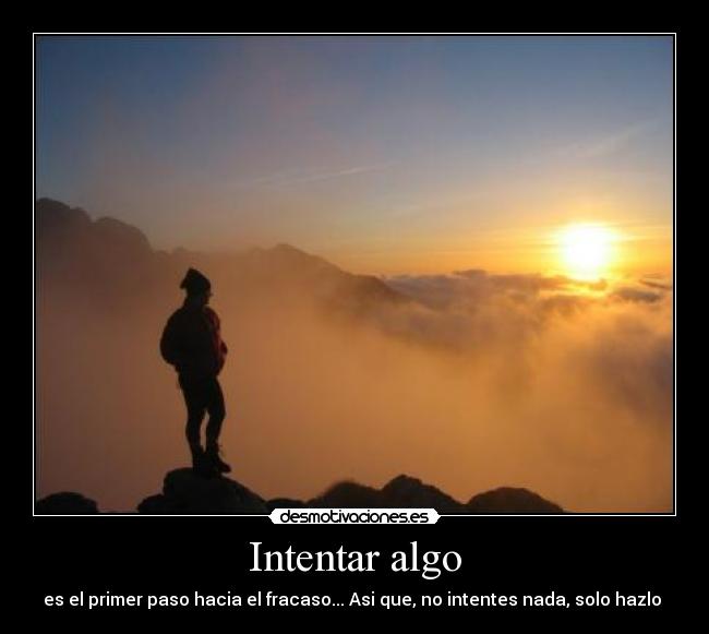 Intentar algo - 