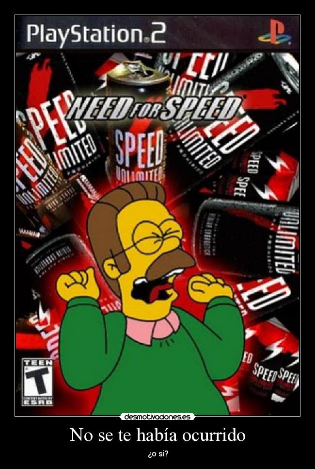 No se te había ocurrido -