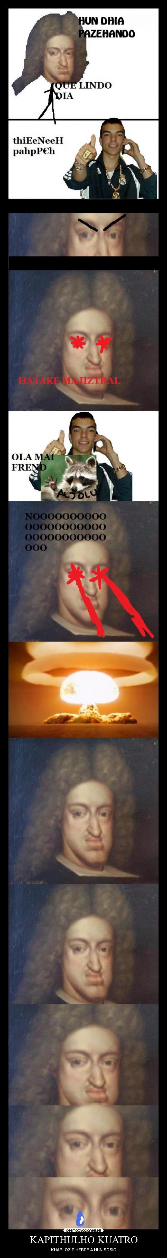 KAPITHULHO KUATRO - KHARLOZ PIHERDE A HUN SOSIO