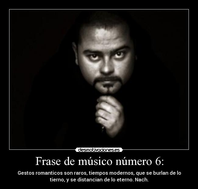 Frase de músico número 6: - 