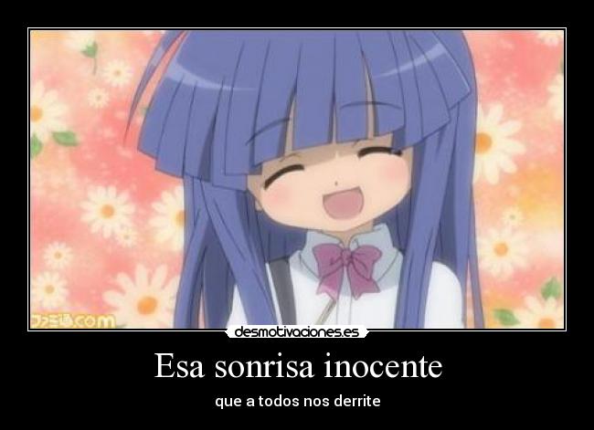 Esa sonrisa inocente - 