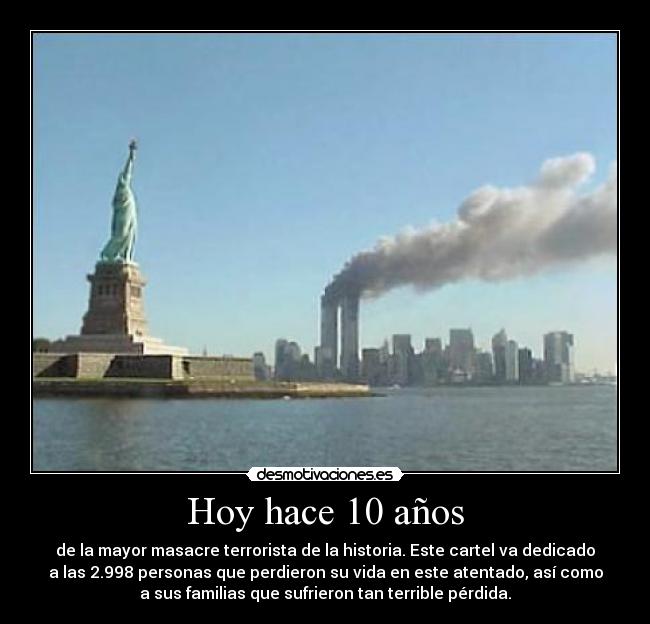 carteles septiembre atentado new york manhattan desmotivaciones