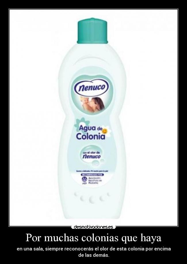 Por muchas colonias que haya - en una sala, siempre reconocerás el olor de esta colonia por encima de las demás.