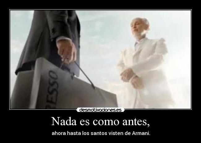 Nada es como antes, - 