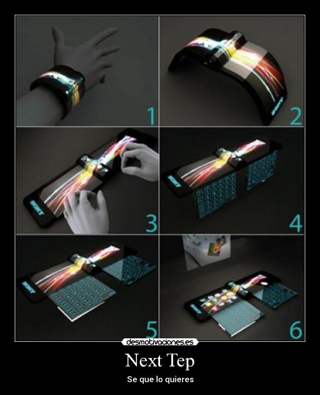 carteles next tep computadora brasalete portatil desmotivaciones