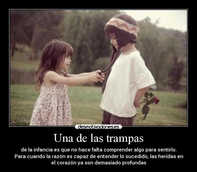 Una de las trampas -