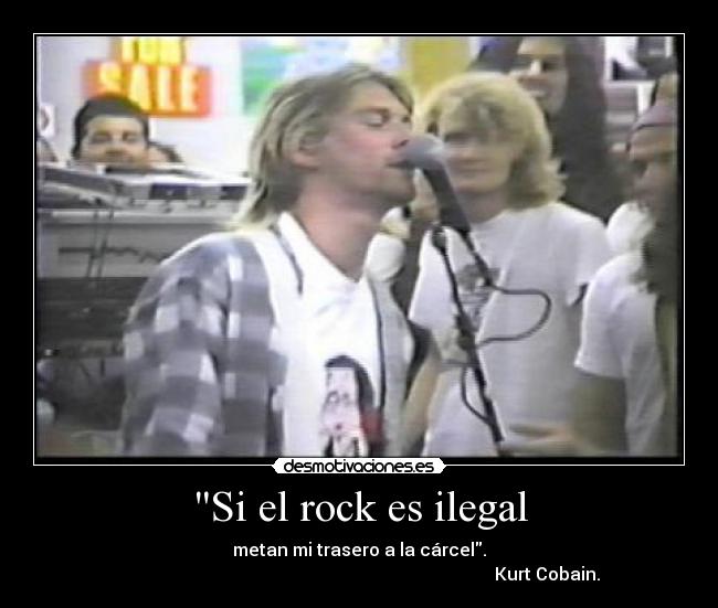 Si el rock es ilegal -