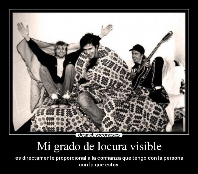 carteles locura locura confianza desmotivaciones