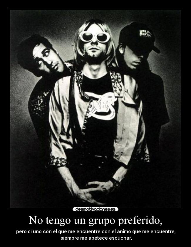 carteles nirvana rock grunge kurt cobain dave grohl krist novoselic desmotivaciones