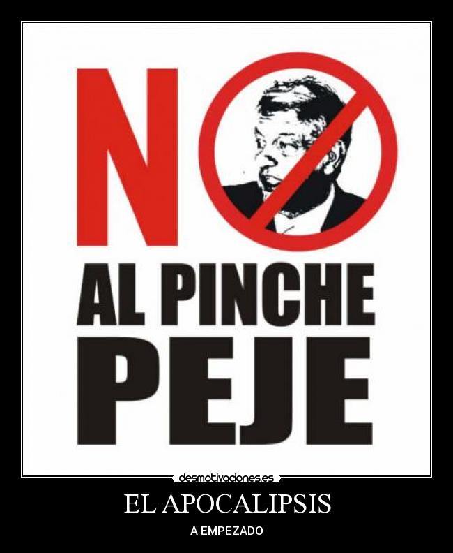 EL APOCALIPSIS - A EMPEZADO