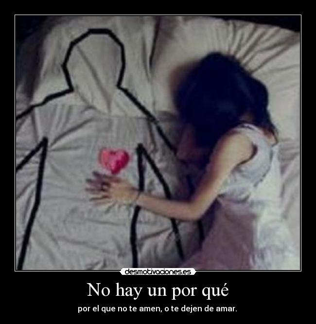No hay un por qué -