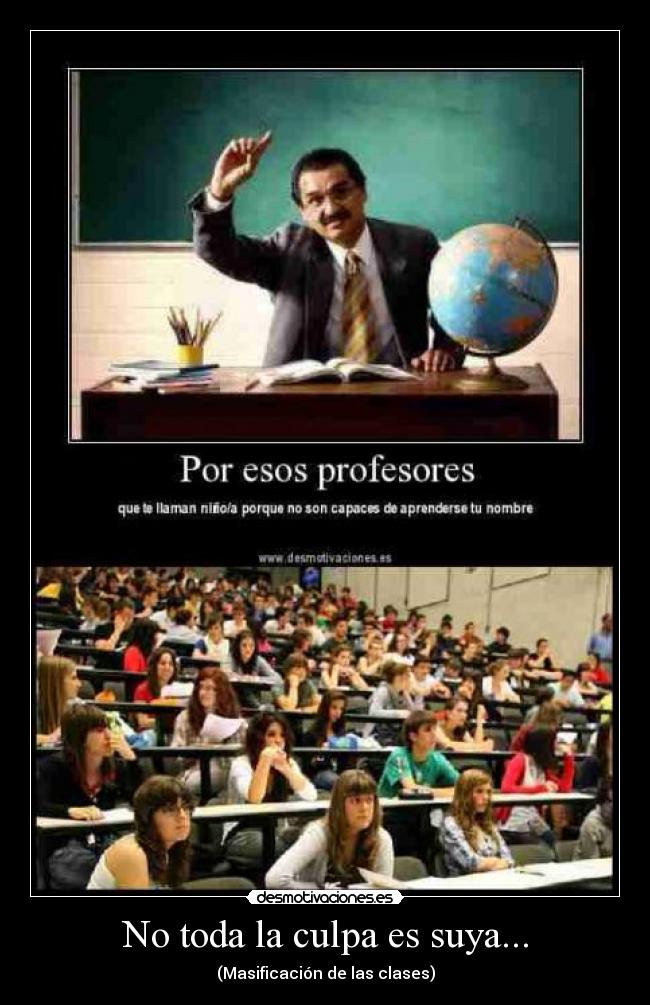 No toda la culpa es suya... - 