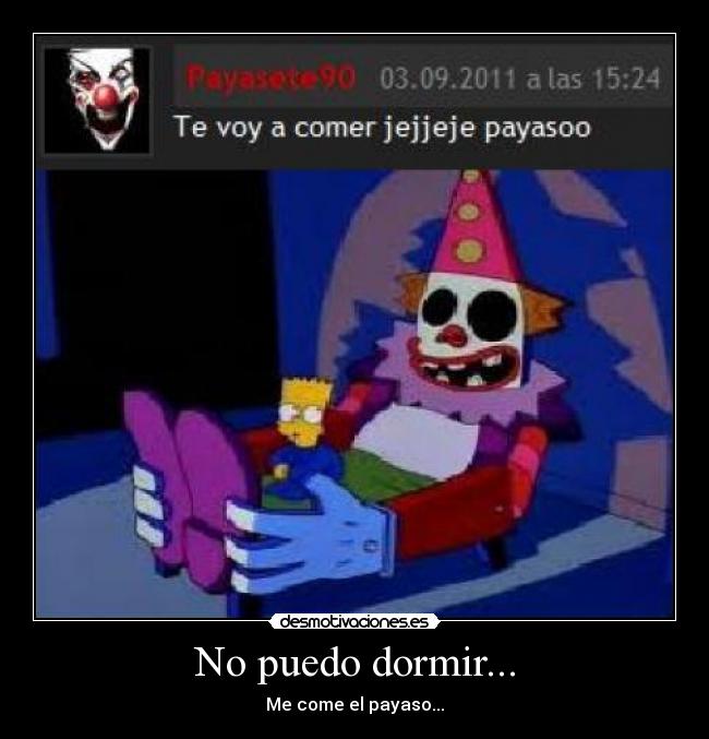 No puedo dormir... - 