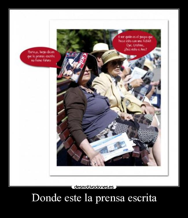 Donde este la prensa escrita - 