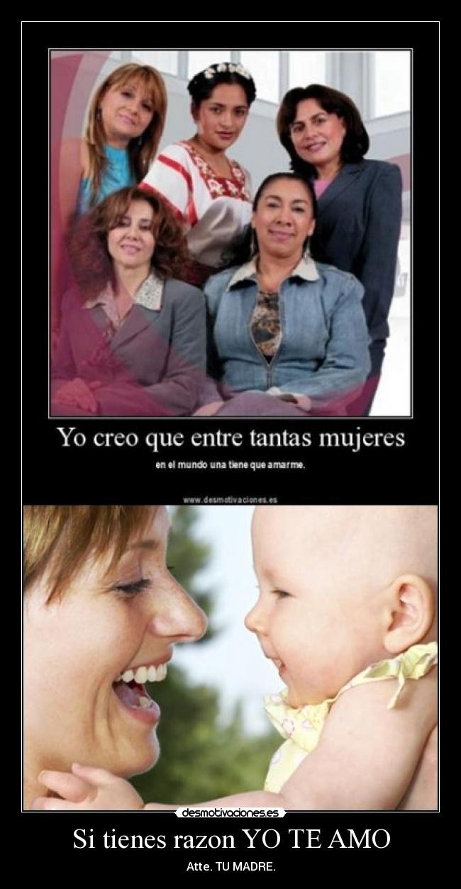 Si tienes razon YO TE AMO - 