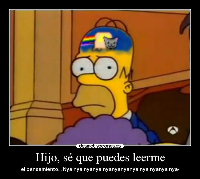 Hijo, sé que puedes leerme -