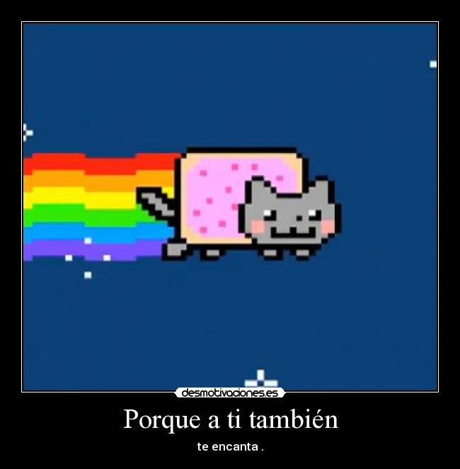 Porque a ti también - te encanta .