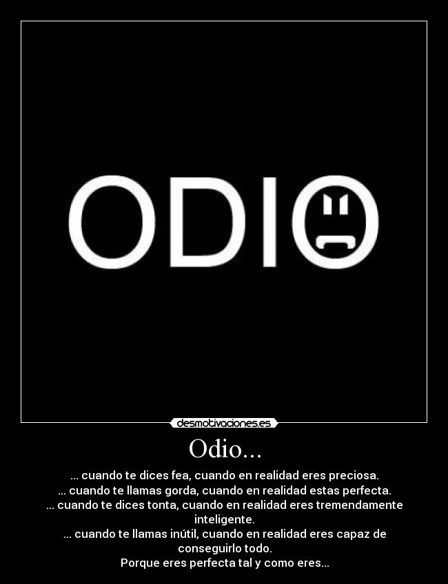 Odio... -