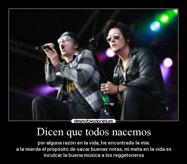 carteles avenged sevenfold mision vida desmotivaciones