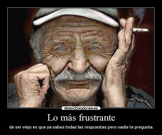 Lo más frustrante - 