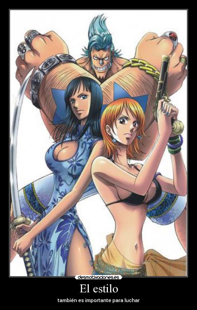 El estilo - también es importante para luchar