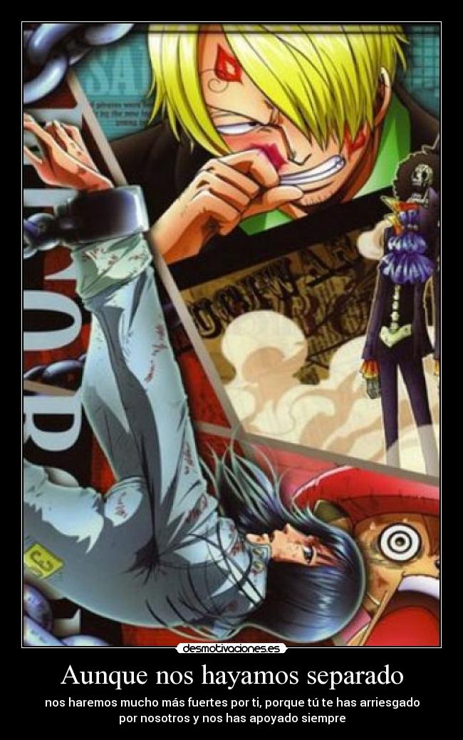 Aunque nos hayamos separado -