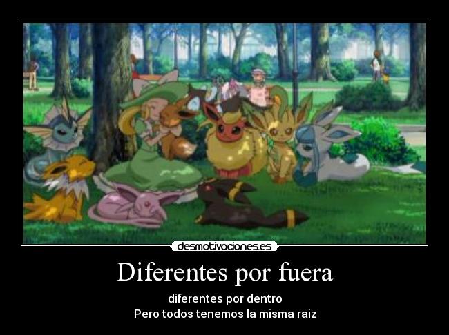 Diferentes por fuera - 