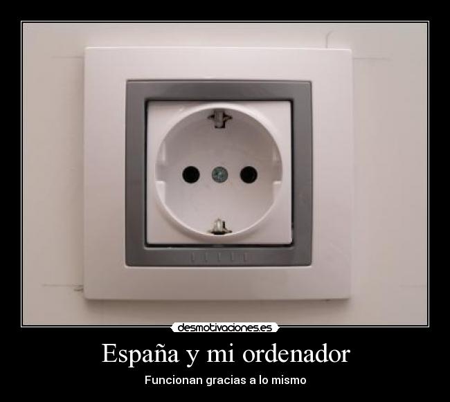 España y mi ordenador -