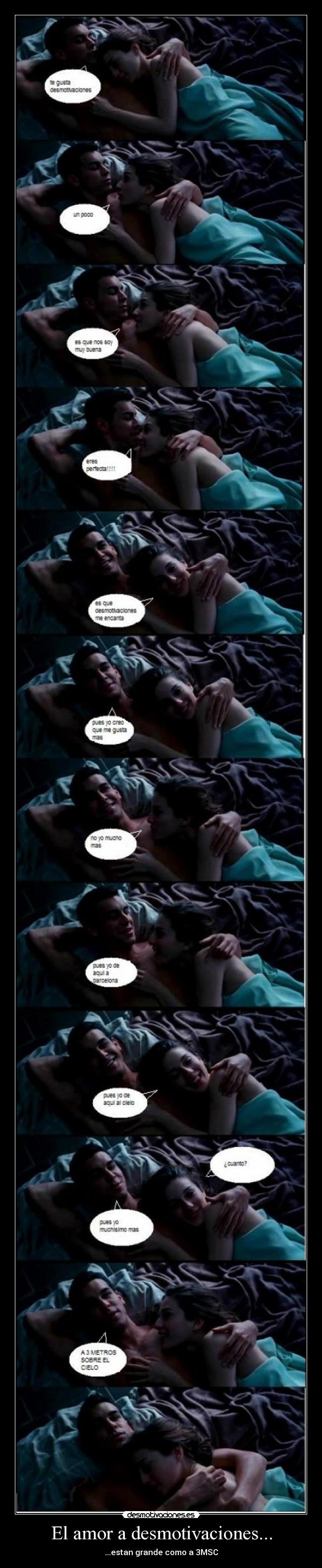 El amor a desmotivaciones... -