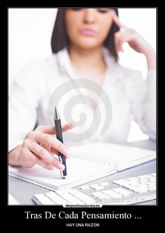 Tras De Cada Pensamiento ... -