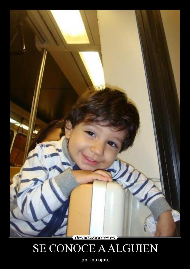 SE CONOCE A ALGUIEN -