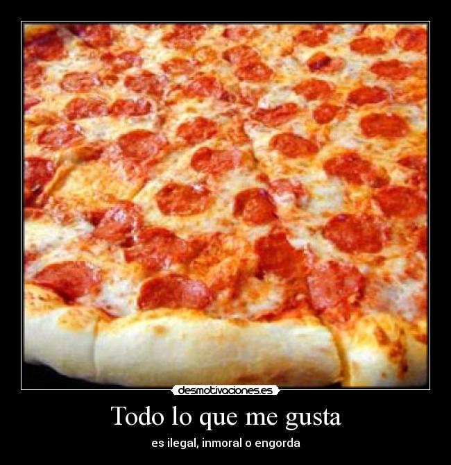 Todo lo que me gusta -