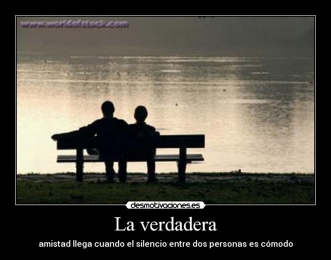 La verdadera -