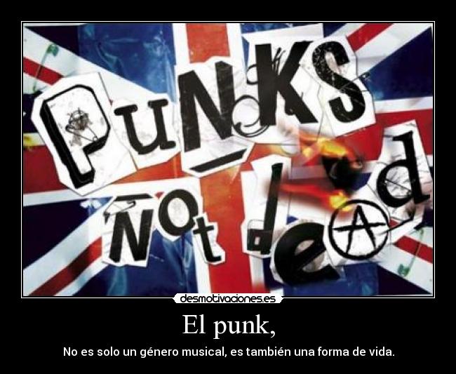 El punk, -