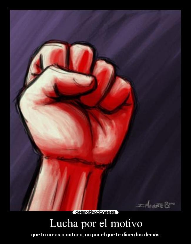 Lucha por el motivo -